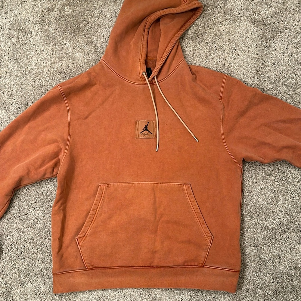 Jordan Flight Heritage Washed Fleece Pullover Hoodie